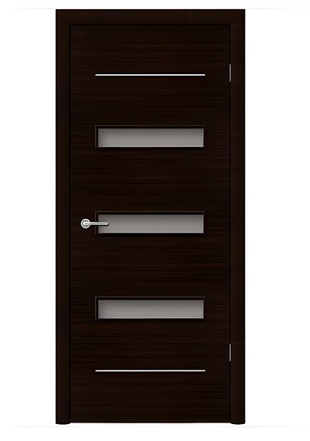 Межкомнатная дверь Трио (серебро) ОПТ фото 1