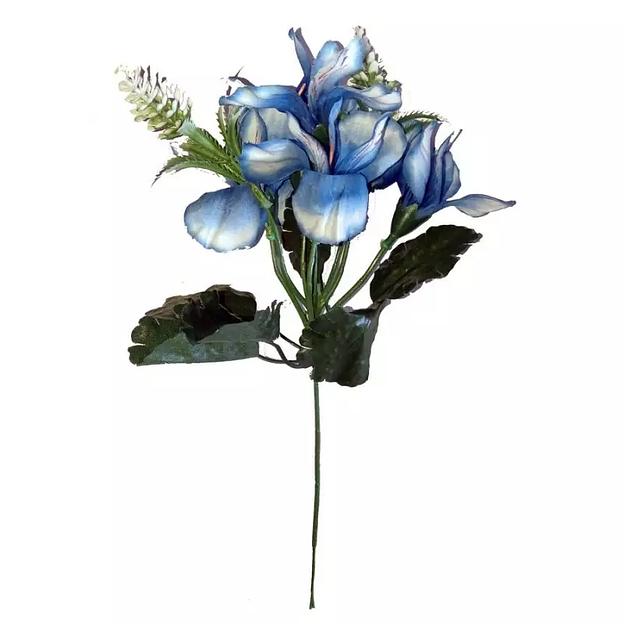 Букет Альстромерии (6 цветков и 2 веточки) 4м071 30см фото 6