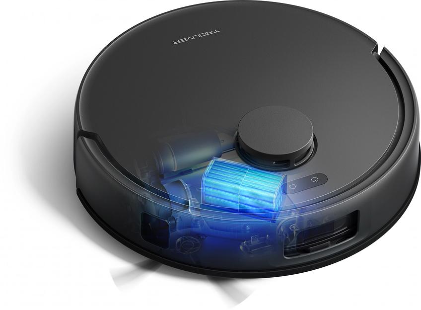 Пылесос-робот Dreame Trouver E20 Pro 75Вт черный фото 8