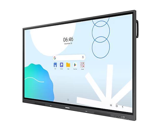 Samsung UHD интерактивная доска на базе Android, 86 дюймов, Google EDLA, OPS слот, 40 одновременных касаний, Space Gray фото 4