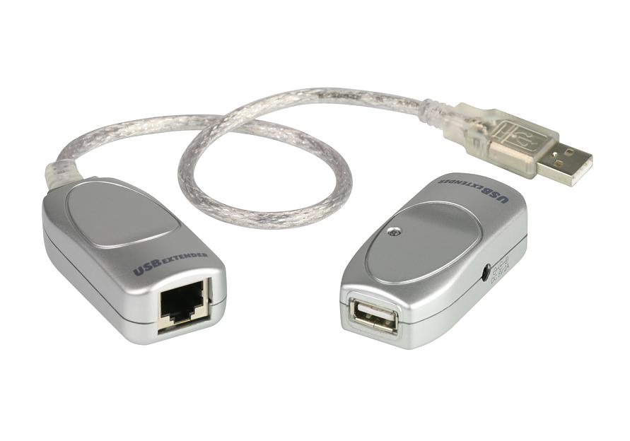 Удлинитель, USB 1.1, 60 метр., USB A-тип, Male/Female, без шнуров ATEN UCE60 фото 1