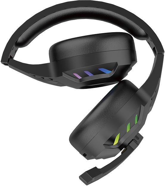 Наушники с микрофоном Оклик HS-L420G черный 1.5м мониторные BT оголовье (1939799) фото 9