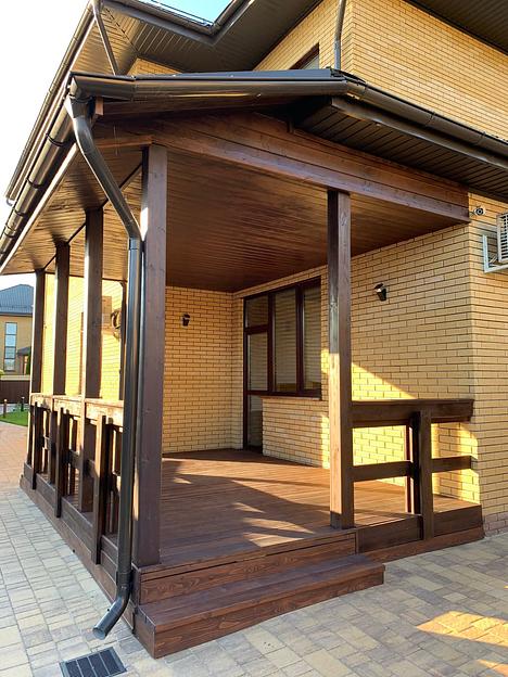 Терраса-пристрой под ключ.(4х6) фото 4