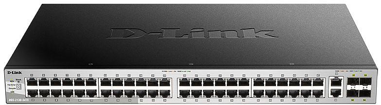 Коммутатор D-Link DGS-3130-54TS/A1A 48G 2x10G 4SFP+ управляемый фото 1