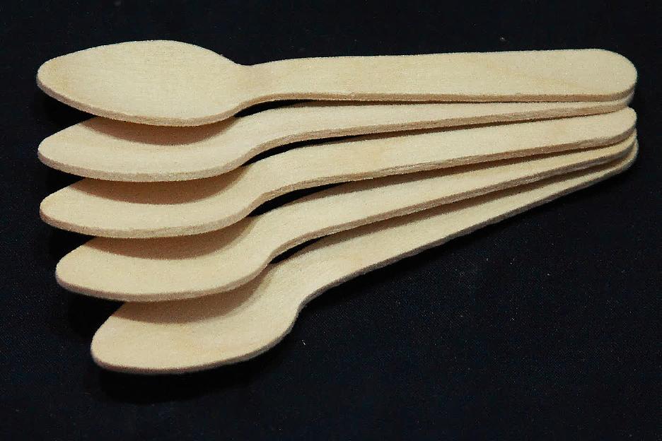 Ложка одноразовая для чая/кофе 110 мм ОПТ фото 9