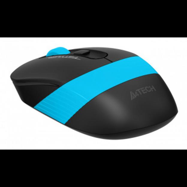 Мышь A4Tech Fstyler FG10S черный/синий оптическая (2000dpi) silent беспроводная USB для ноутбука (4b фото 6