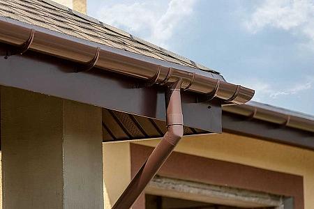 Водосточная система ПВХ 125х82 мм фото 1