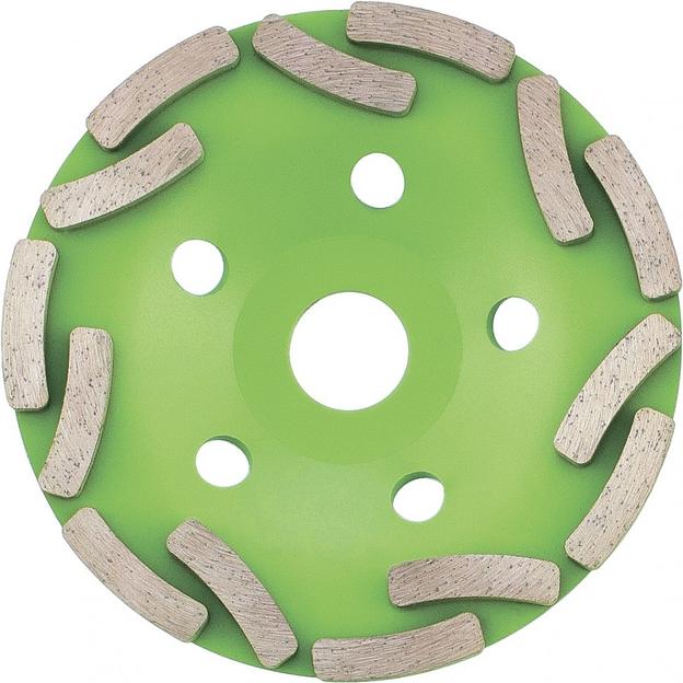 Чашка по бет./кирп./кам. Сибртех 72955 d=125мм d(посад.)=22.2мм (шлифовальные машины) (упак.:1шт) фото 1