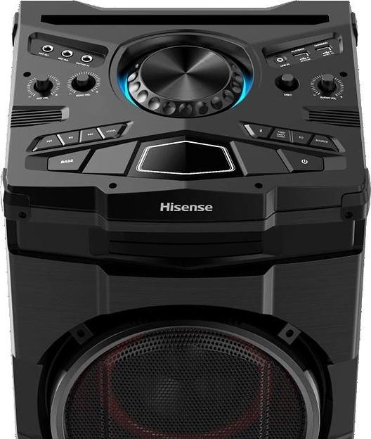 Минисистема Hisense Party rockstar 1600 черный 800Вт FM USB BT фото 4