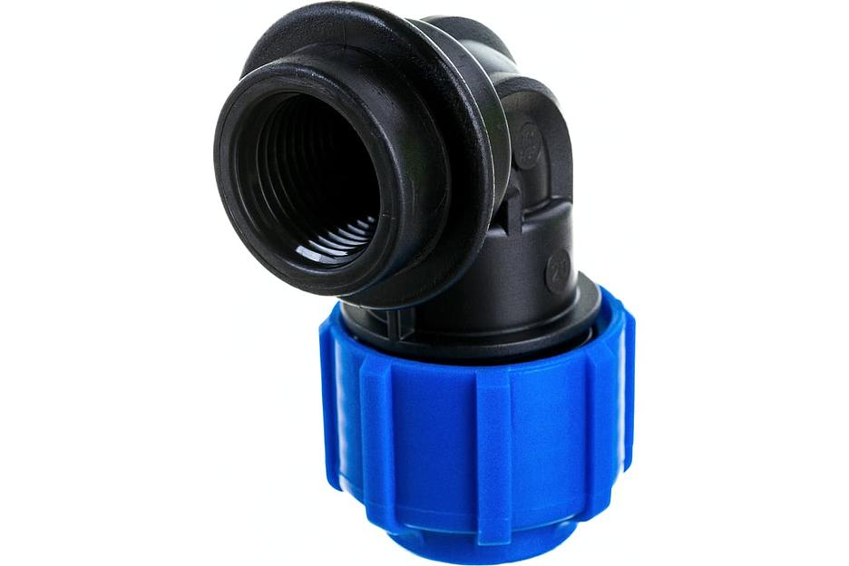 Отвод ПНД компрессионный ВР 32x3/4' фото 2