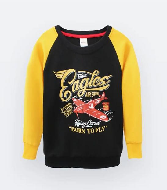 Свитшот детский с принтом 63053754 ОПТ фото 1