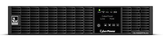ИБП CyberPower OL1500ERTXL2U, Rackmount, Online, 1500VA/1350W, 8 IEC-320 С13 розеток, USB&Serial, RJ11/RJ45, SNMPslot, LCD дисплей, Black, 0.5х0.6х0.2м., 22.3кг. CyberPower OL1500ERTXL2U фото 3