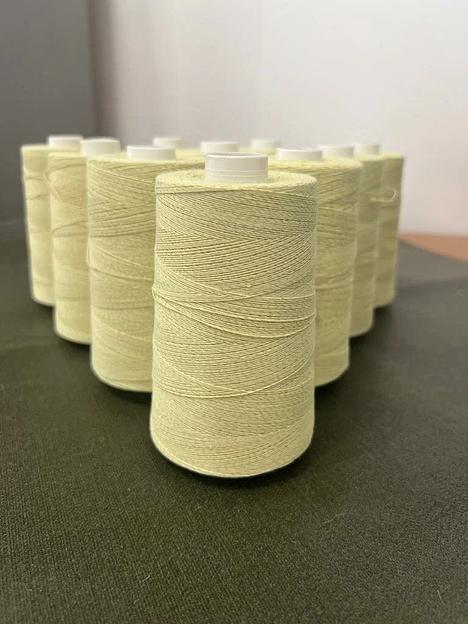 Огнестойкая металлизированная швейная нить 170 НШТ-М, 1000 м ОПТ фото 1