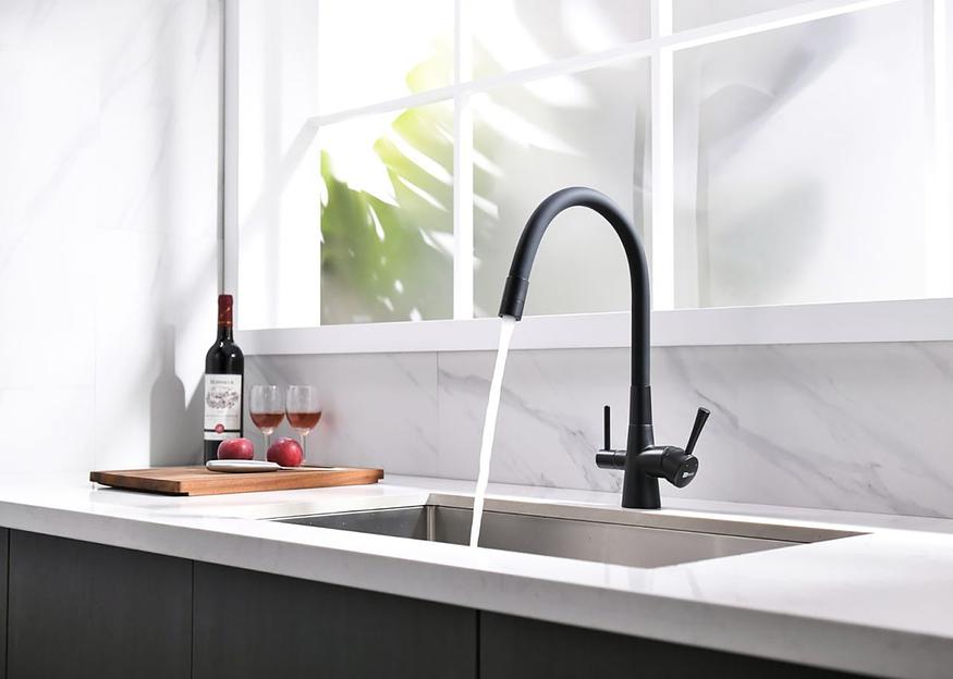 Смеситель Lemark Comfort LM3075BL для кухни с подключением к фильтру с питьевой водой фото 9