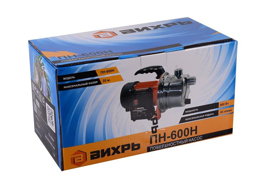 Вихрь Поверхностный насос ПН-600Н [68/4/10] фото 8