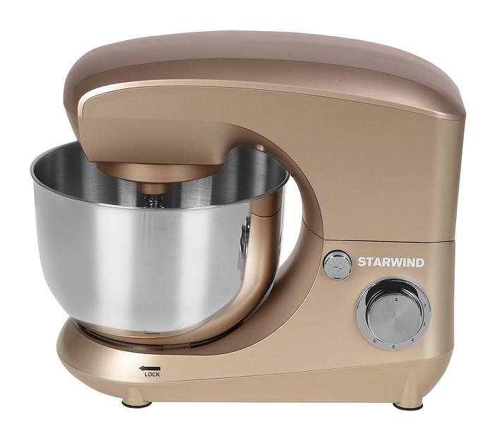 Миксер планетарный Starwind SPM5181 1000Вт бежевый фото 1