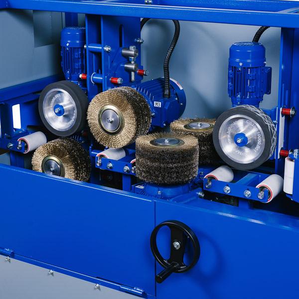 Станок для очистки профильных труб от ржавчины SGPS-100 фото 5