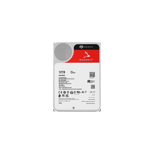 Жесткий диск Seagate Ironwolf ST12000VN0008, 12ТБ, HDD, SATA III, 3.5" фото 1