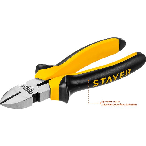 STAYER TOPGrip, 180 мм, бокорезы (2205-5-18) фото 3