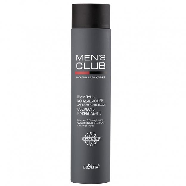 Белита шампунь-кондиционер для всех типов волос свежесть и укрепление 300мл фото 1