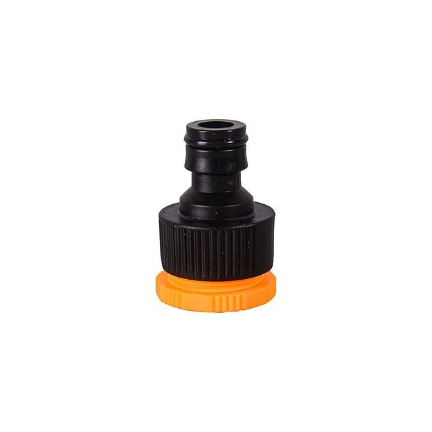 Адаптер Вихрь 73/7/2/21 Д.вх.1/2" Д.вых.3/4" черный/оранжевый фото 1