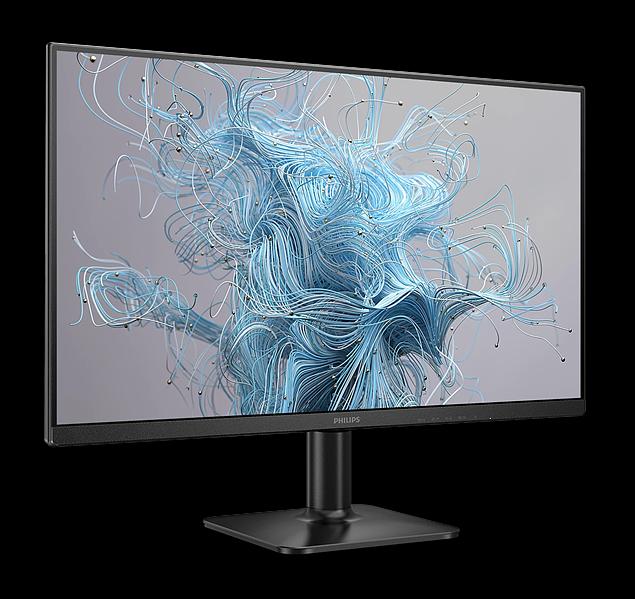 Монитор 23,8" Philips 24E2N2100 1920x1080, WLED, 16:9, IPS, 300cd, 1500:1, 4ms, 178/178, VGA, HDMI, 120Hz, Tilt, Внутр, VESA, Black, 3y фото 2