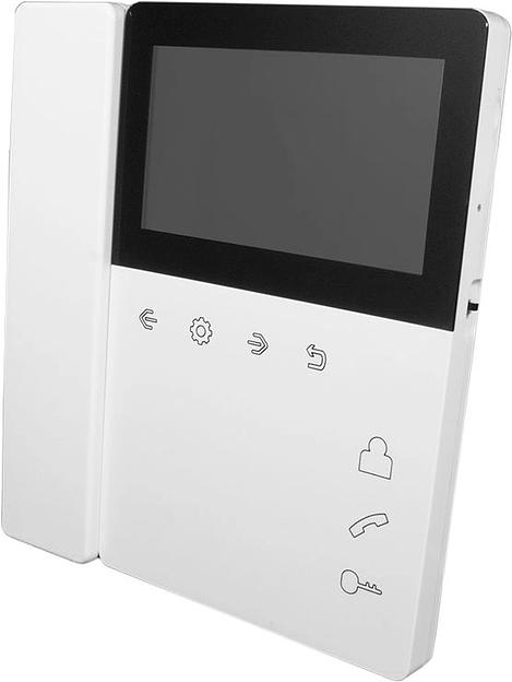 Видеодомофон Tantos Elly белый с трубкой фото 4