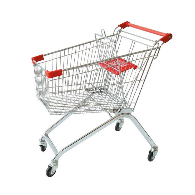 Тележка покупательская с детским сиденьем 150л фото 1