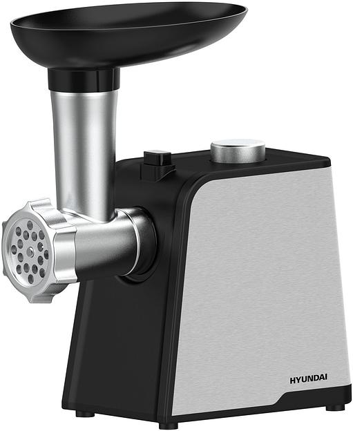 Мясорубка Hyundai HY-MG2214 1800Вт серебристый/черный фото 1