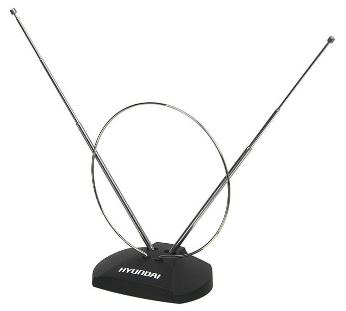 Антенна телевизионная Hyundai H-TAI120 7дБ пассивная черный фото 3