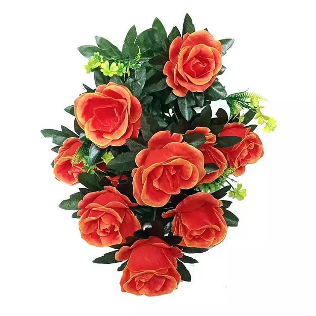 Букет роз 10 голов 57см 483-778 фото 1