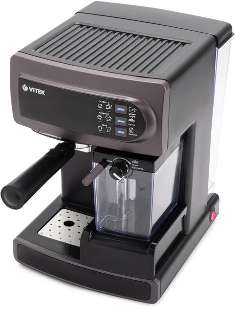 Кофеварка рожковая Vitek VT-1517 1238Вт фиолетовый фото 6