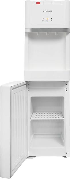 Кулер Hyundai H-WD3406E напольный электронный белый фото 2
