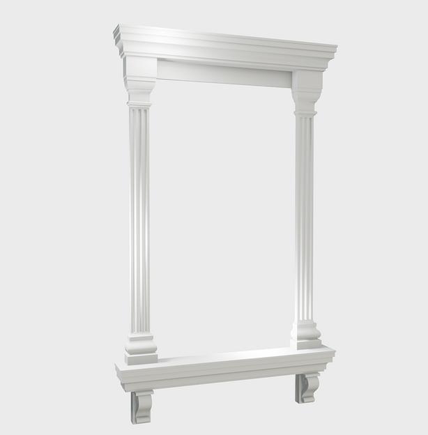 Декор из пенополистирола «Окно ОДА-02» ОПТ фото 1