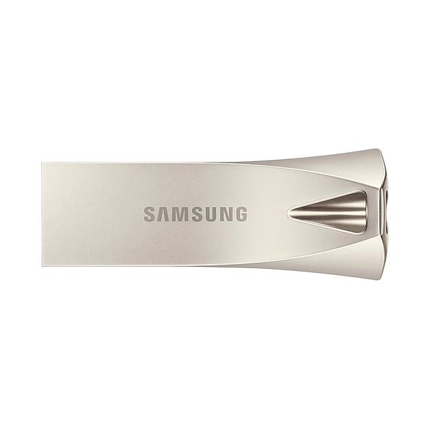 Флеш Диск Samsung 256Gb Bar Plus MUF-256BE3/APC USB3.1 серебристый фото 2