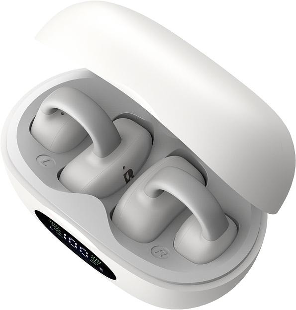 Гарнитура вкладыши A4Tech Biosong B5 TWS белый беспроводные bluetooth крепление за ухом (B5) фото 5