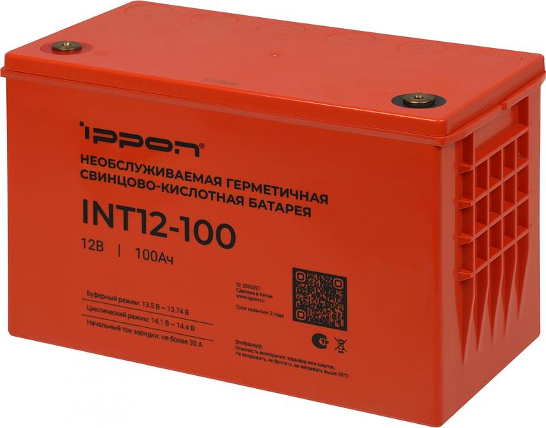 Батарея для ИБП Ippon INT12-100 12В 100Ач фото 3