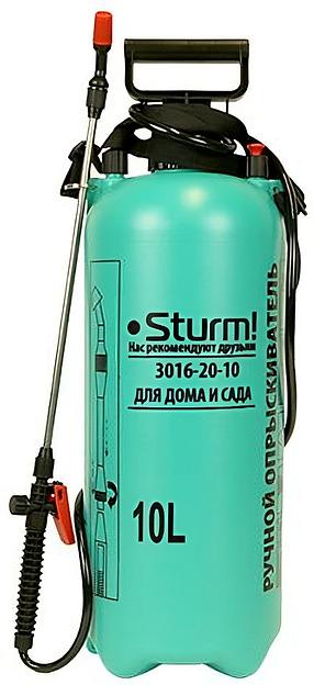 Опрыскиватель Sturm! 3016-20-10 10л голубой/черный фото 1