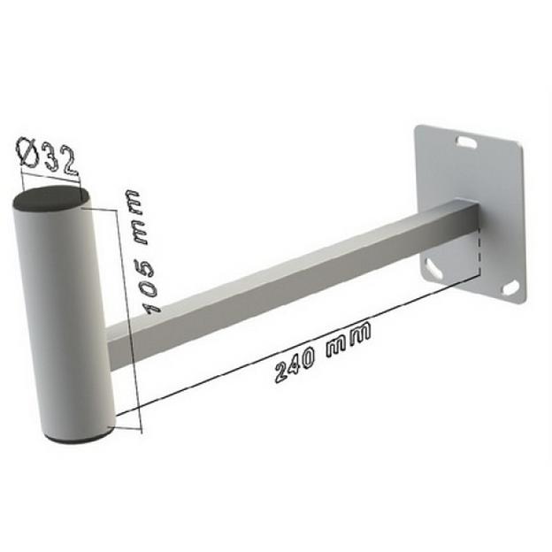 Стеновой кронштейн Antex для крепления антенн KS-240 фото 1