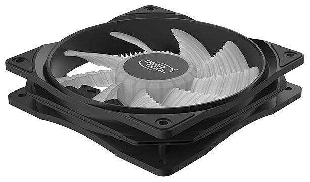 Вентилятор DEEPCOOL RF120B 120x120x25мм (96шт./кор, LED Blue подсветка, 1300об/мин) Retail (RF120B) фото 3