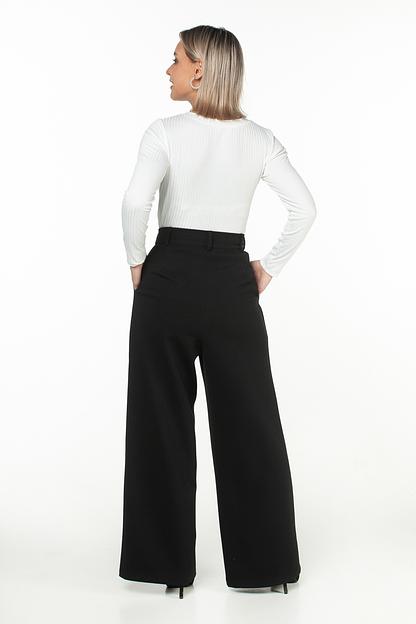 Брюки палаццо  TR_035/BLK  фото 3