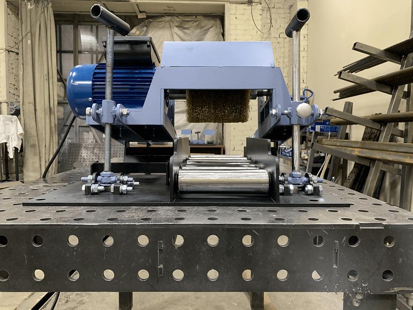 Станок зачистной для профильных и круглых труб до 160 мм (ЗС-160) фото 3