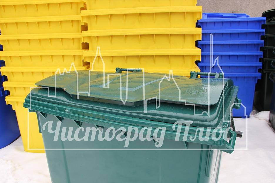 Евроконтейнер Sonmez Hammadde 1100 л фото 7