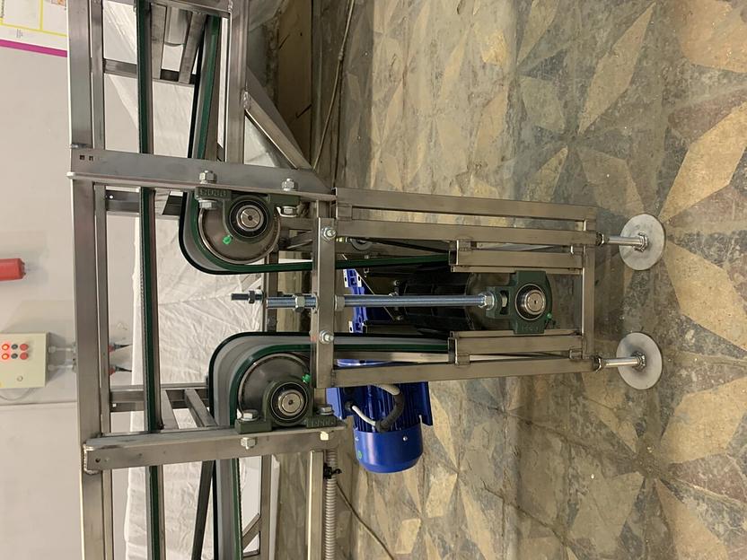 Ленточный конвейер для транспортировки 19л бутылок фото 3