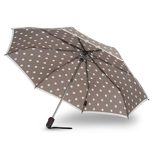 Зонт Knirps автомат C.205 Medium Duomatic DOT ART TAUPE 95 8205 4902 фото 3