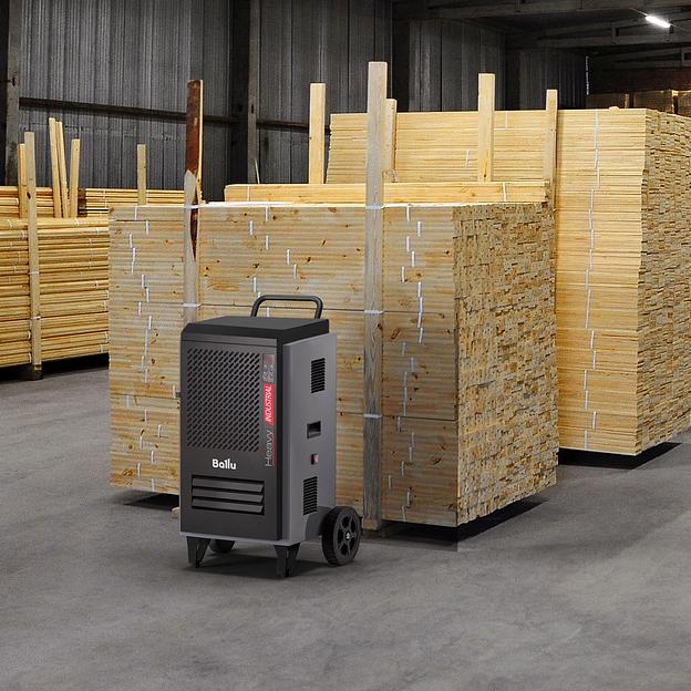 Осушитель воздуха промышленный мобильного типа Ballu BDI-80L фото 9