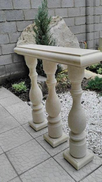 Перилы и балясины из травертина ОПТ фото 1