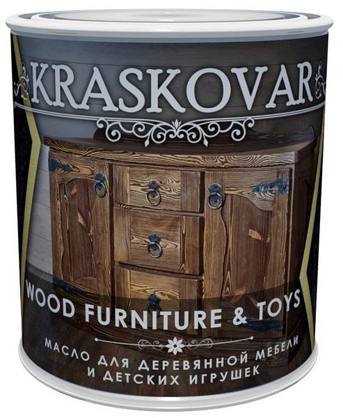 Масло Kraskovar Wood Furniture & Toys для мебели и детских игрушек, опт фото 1