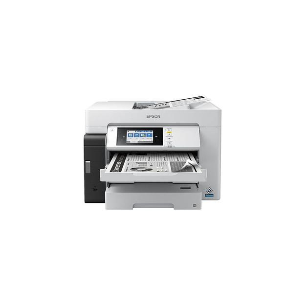 МФУ струйный Epson M15180 черно-белая печать, A3+, цвет черный [c11cj41408/407/406] фото 1