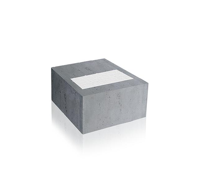 Термоблок рядовой нефактурованный 200х400х390 мм фото 1